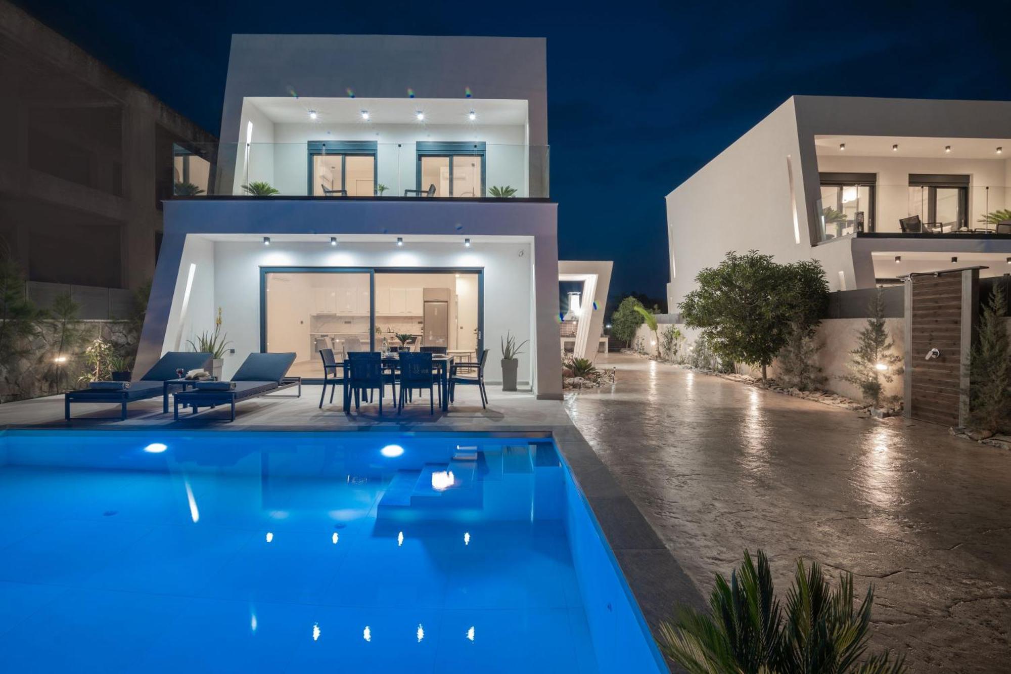 Sunwhite Villas - Private Pool & Cozy Atmosphere, By Zantewize Laganas Exterior photo